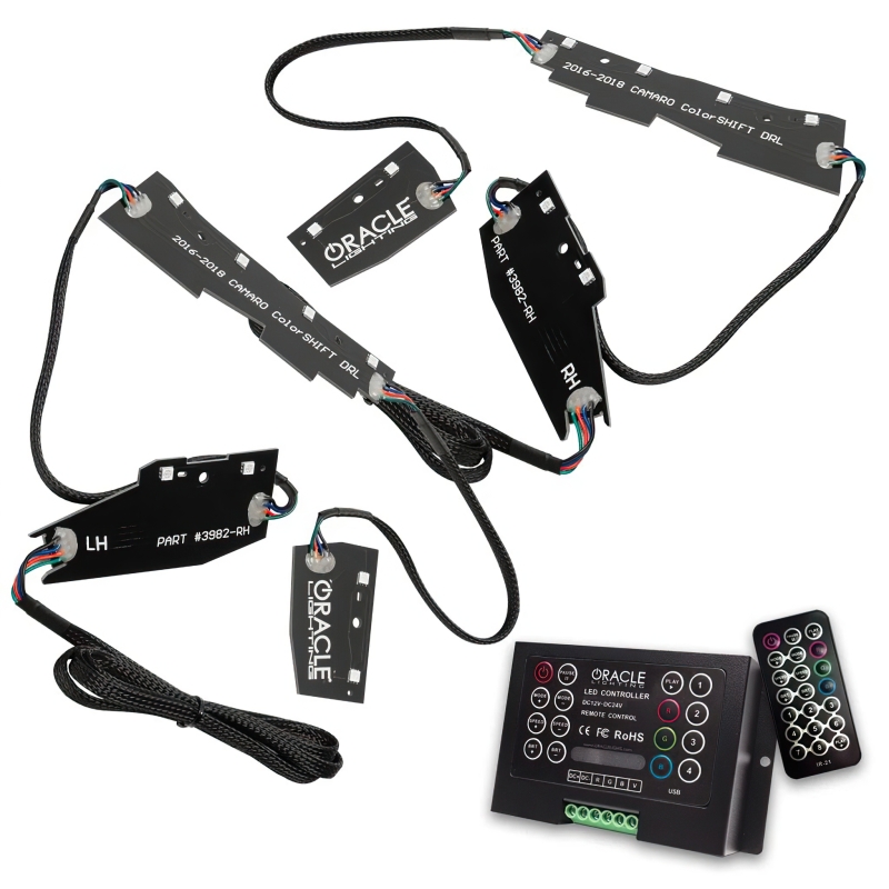 Chevrolet Camaro Headlight DRL Upgrade Kit - ORACLE Lighting - ColorSHIFT 2.0 - `16-`18 Chevrolet Camaro Headlight DRL Upgrade Kit - ORACLE Lighting - ColorSHIFT 2.0 - `16-`18